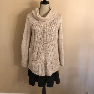 Anthropologie cowl neck sweater